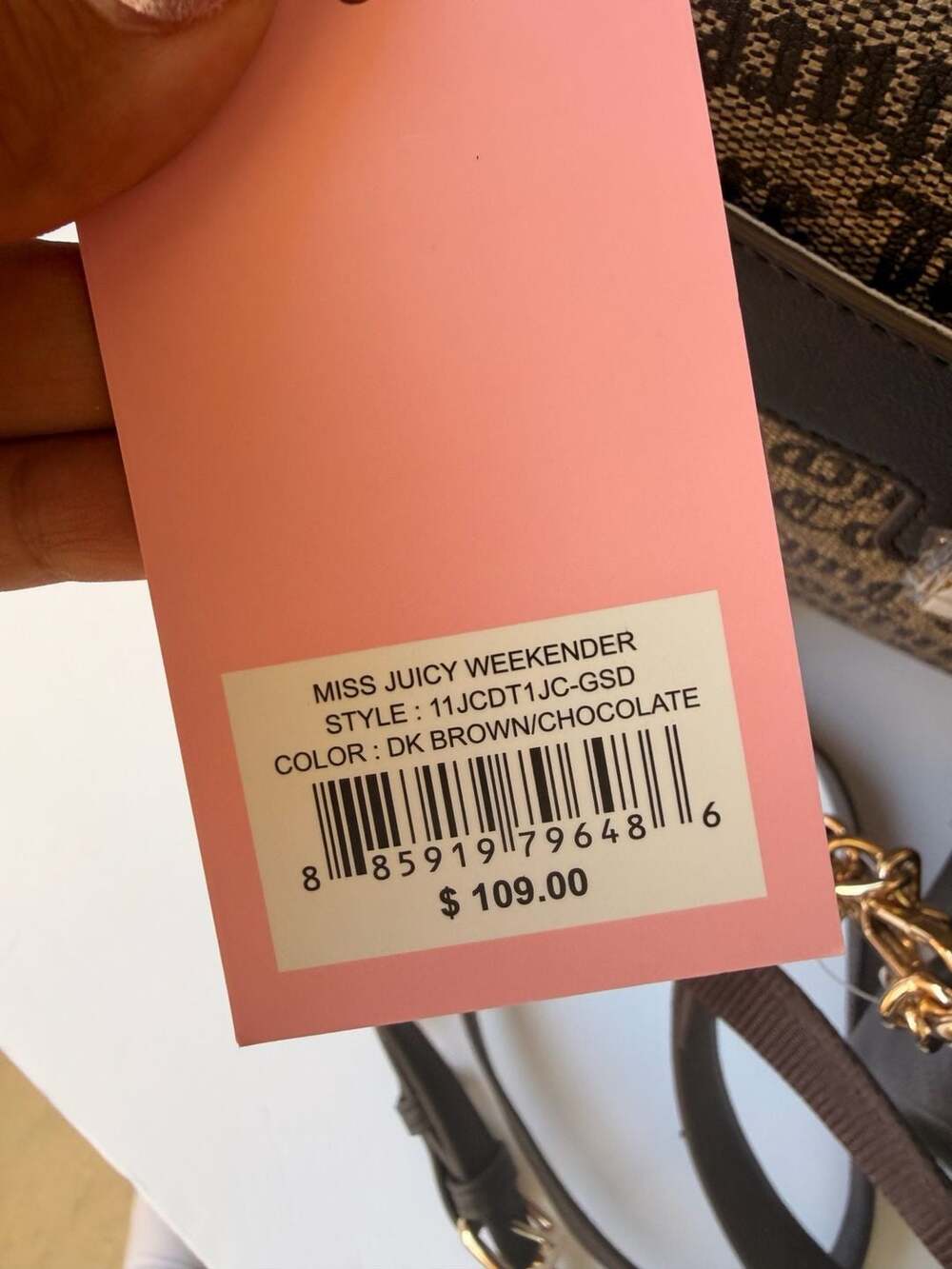 Set of 4 JuicyCouture Miss Juicy Chocolate - Picture 5 of 8